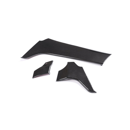 Carbon Fiber ABS Dashboard Door Panel Trim Strip for Benz GLE GLS 2016-19 14