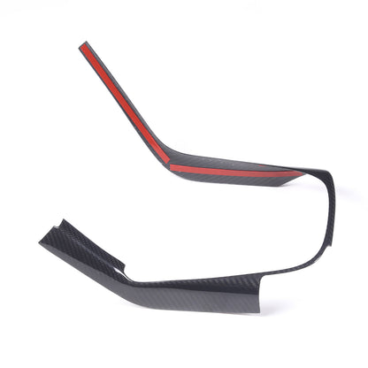 Real Carbon Fiber Center Shifter Side Bezel Frame Trim For Subaru BRZ 2022+ 10