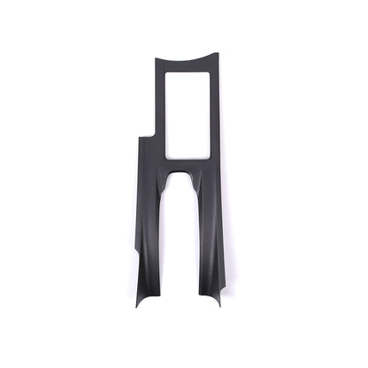 Matte Real Carbon Fiber Console Gear Shift Panel Cover For Nissan GTR R35 08-16 15