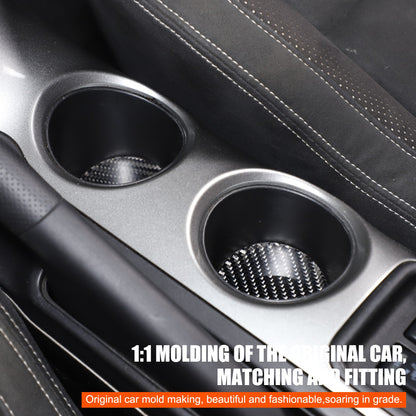 Soft Carbon Fiber Interior Center Console trim Sticker For Nissan Juke 2011-2019 175