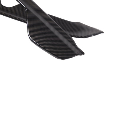 ABS Carbon Fiber Center Console Side Trim Strip Cover For Corvette C8 2020-2026 14