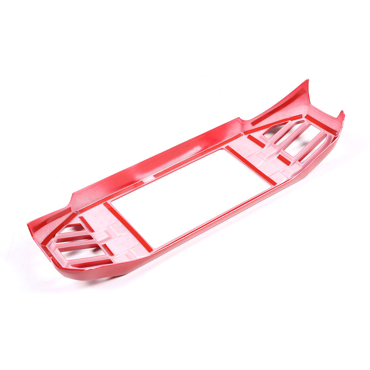 3pcs Red Center Control Air Outlet Frame Cover Trim For Toyota Tundra 2022-2026 10