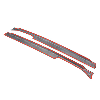 Real Carbon Fiber Center Gear Shift Side Trim For Benz G-Class W463 2019-24 7