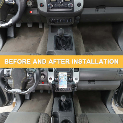 Center Console Multi-Function Extension Platform For Nissan Frontier 2009-2017 18
