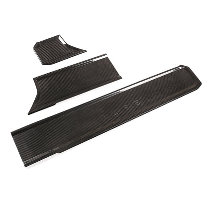 Real Dry Carbon Fiber Full Interior Trim Set For LR Defender 90 110 L663 20-23 102
