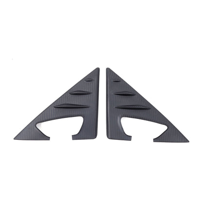 Matte Real Carbon fiber Window A Pillar Triangle Cover Trim for Lotus EMIRA 21+ 21