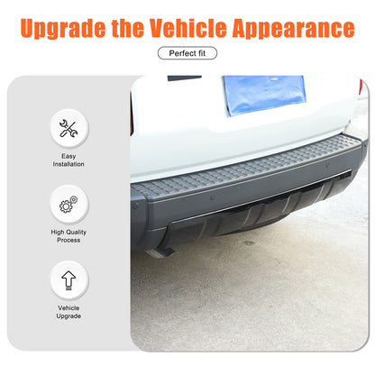 Glossy Black Rear Bumper Spoiler Guard For Toyota Land Cruiser LC250 24+ US 14