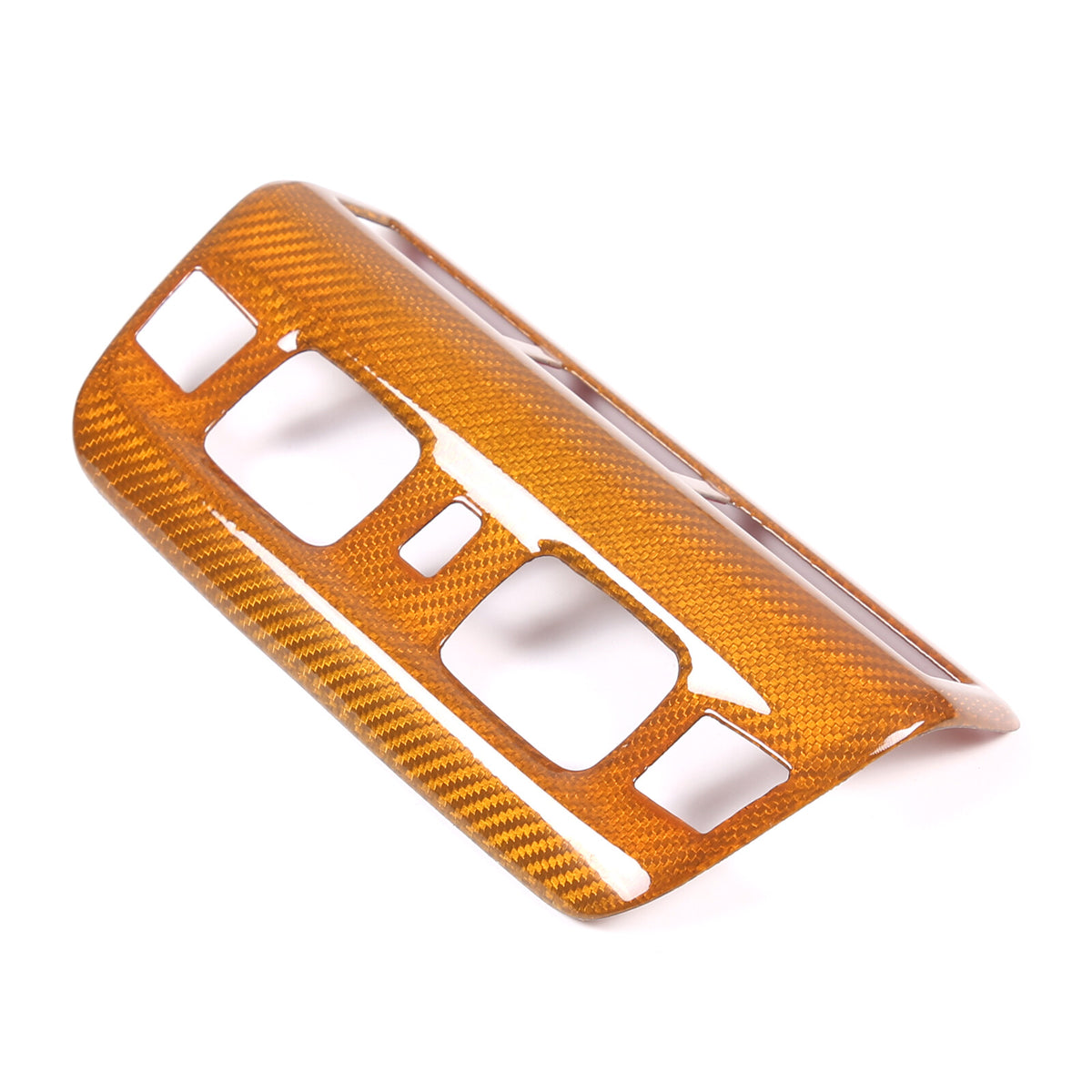 Yellow Carbon fiber Roof Reading Light Panel Trim For Corvette C8 2020-26 13