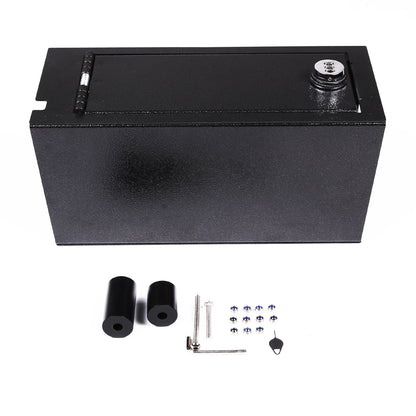 For Toyota Tundra 2014-21 Center Console Small Safe GUN Storage Lock Box W/ TRAY 7
