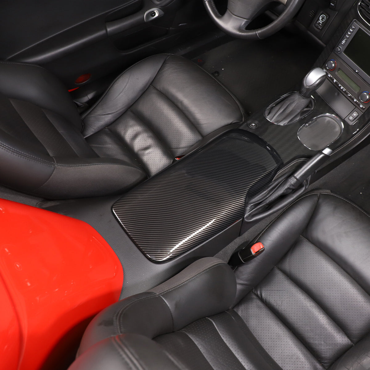 ABS Carbon Fiber Interior Exterior Cover Trim Kit For Corvette C6 2005-2013 99