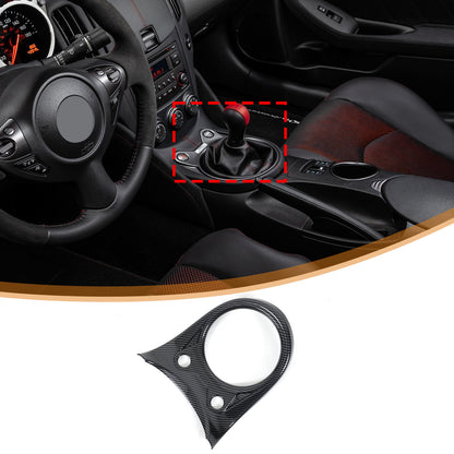 ABS Carbon Center Gear Shift Panel trim Cover For Nissan 370Z Z34 MT 09-20 US 7