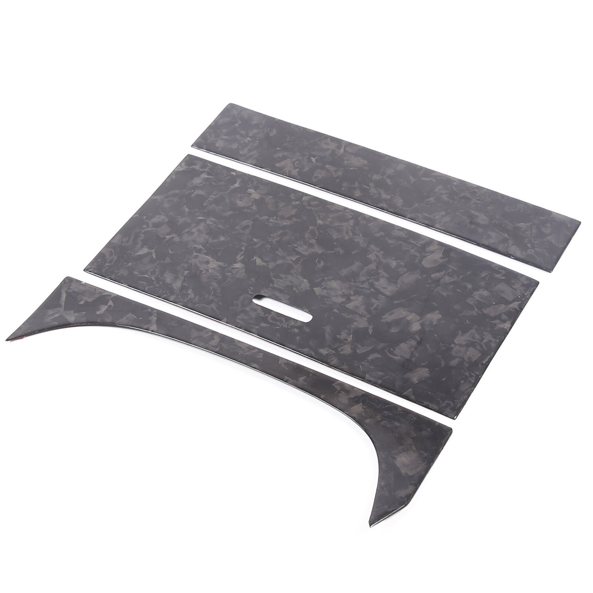 Forged Carbon Fiber Center Cup Holder Panel Trim For Jaguar F-TYPE 2013-2024 14