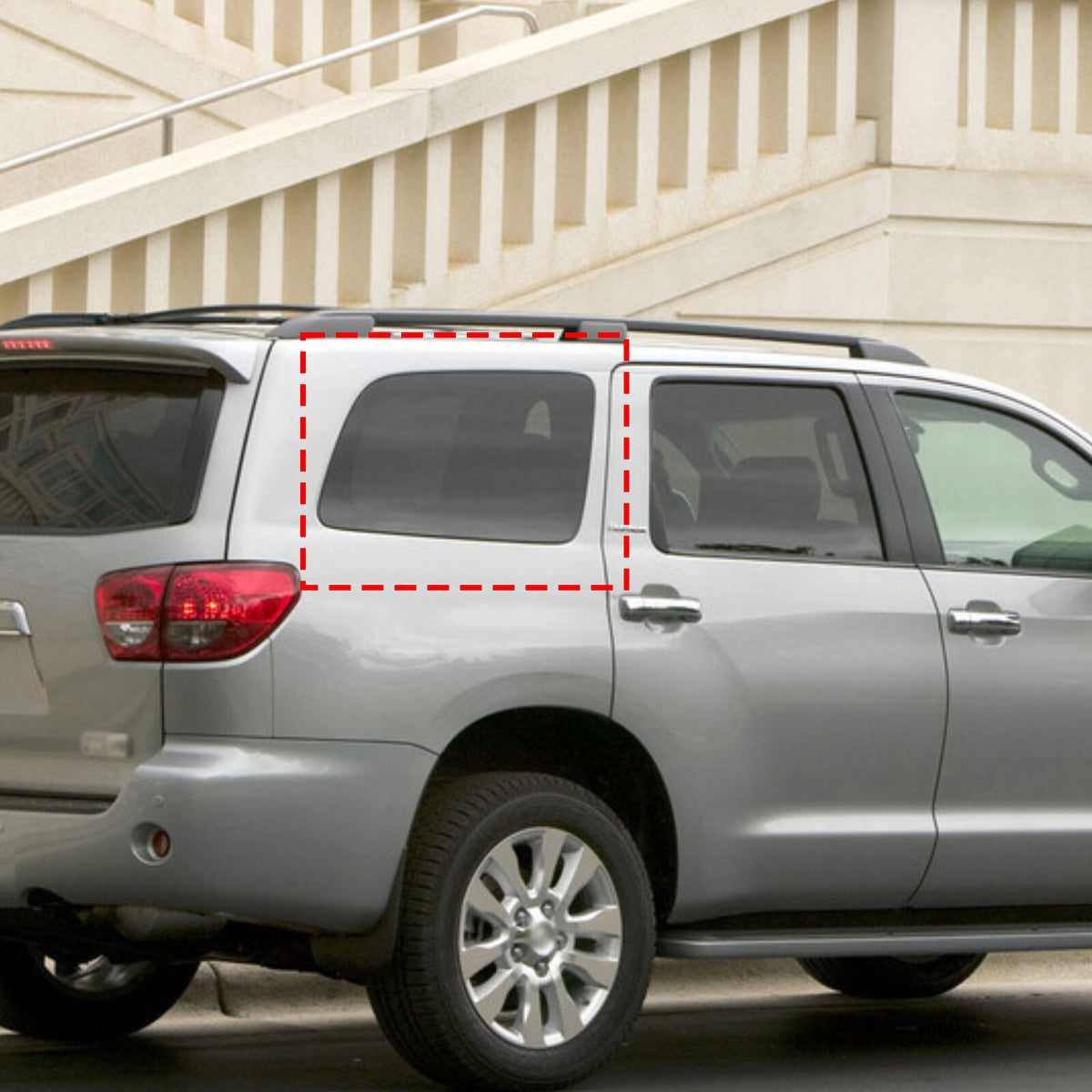 Rear Trunk Right Side Storage Bag Pockets Organizer For Toyota Sequoia 2007-2021 19