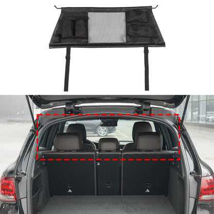 Rear Trunk Cargo Organizer Isolation Storage Net For Benz GLC X253 2016-2022 US 5