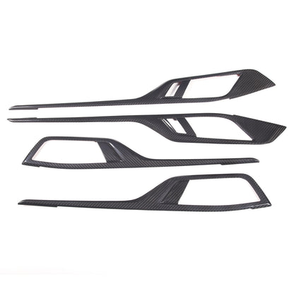 Real Carbon Fiber Interior Door Panel Trim For BMW 4 Series Gran Coupe G26 2022 15