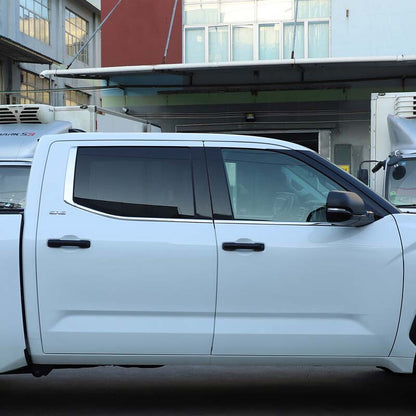 Chrome Door Window Bottom Sill Trim Strip Cover Decor For Toyota Tundra 2022-26 9