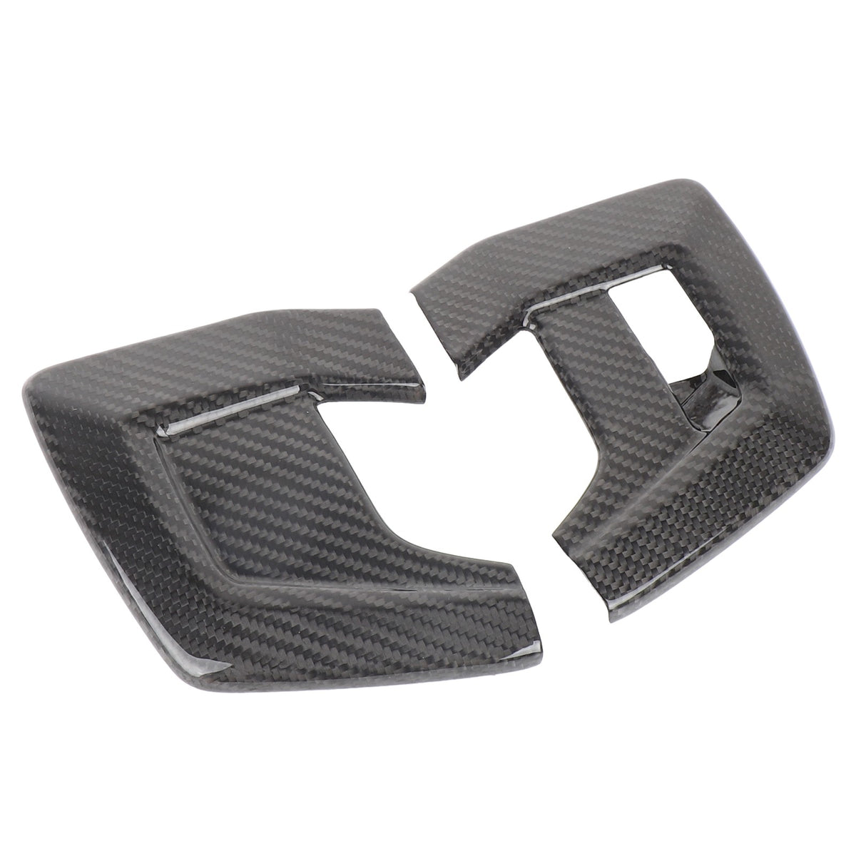 Real Carbon Fiber Front Rear Door Switch Cover Trim For Lamborghini Urus 2018-21 8