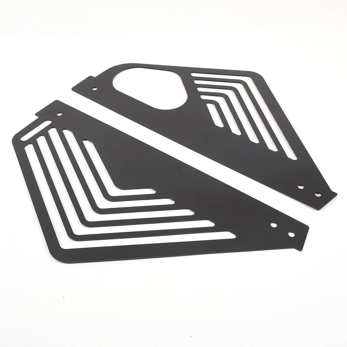 For Corvette C8 Coupe 2020-2026 Black Alloy Car Engine Bay Panel Cover Black 11
