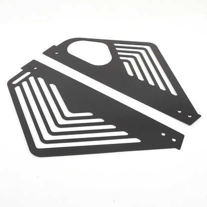 For Corvette C8 Coupe 2020-2026 Black Alloy Car Engine Bay Panel Cover Black 11