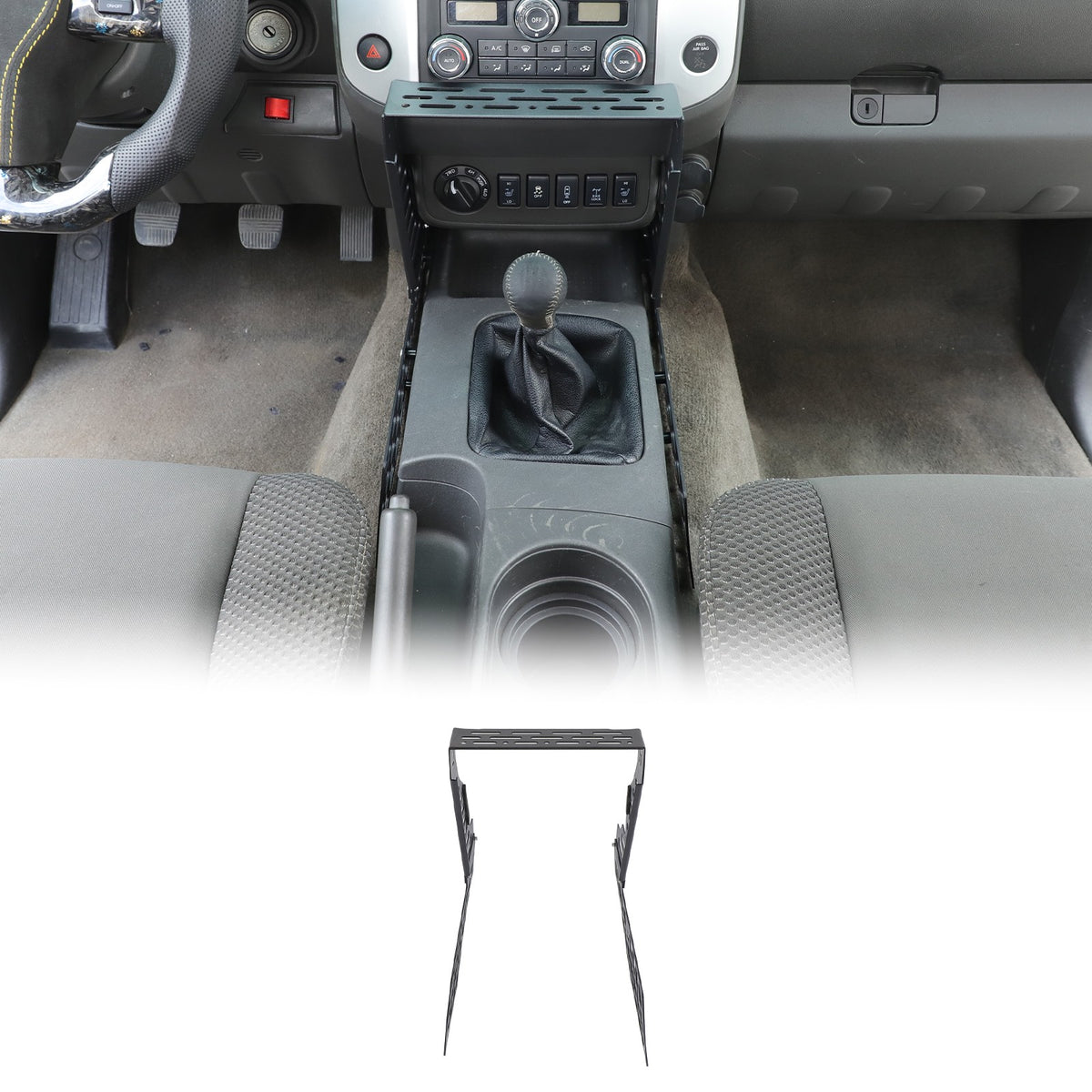 Center Console Multi-Function Expansion Platform For Nissan Frontier 2009-2017 5