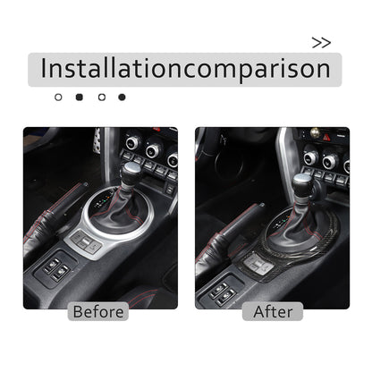 Real Carbon Fiber Interior Center Trim Set For Toyota 86 Subaru BRZ 2012-2020 81