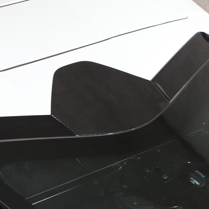 Real Carbon Fiber Full Exterior Set Decor Cover Trim Kit For Corvette C8 2020-26 56