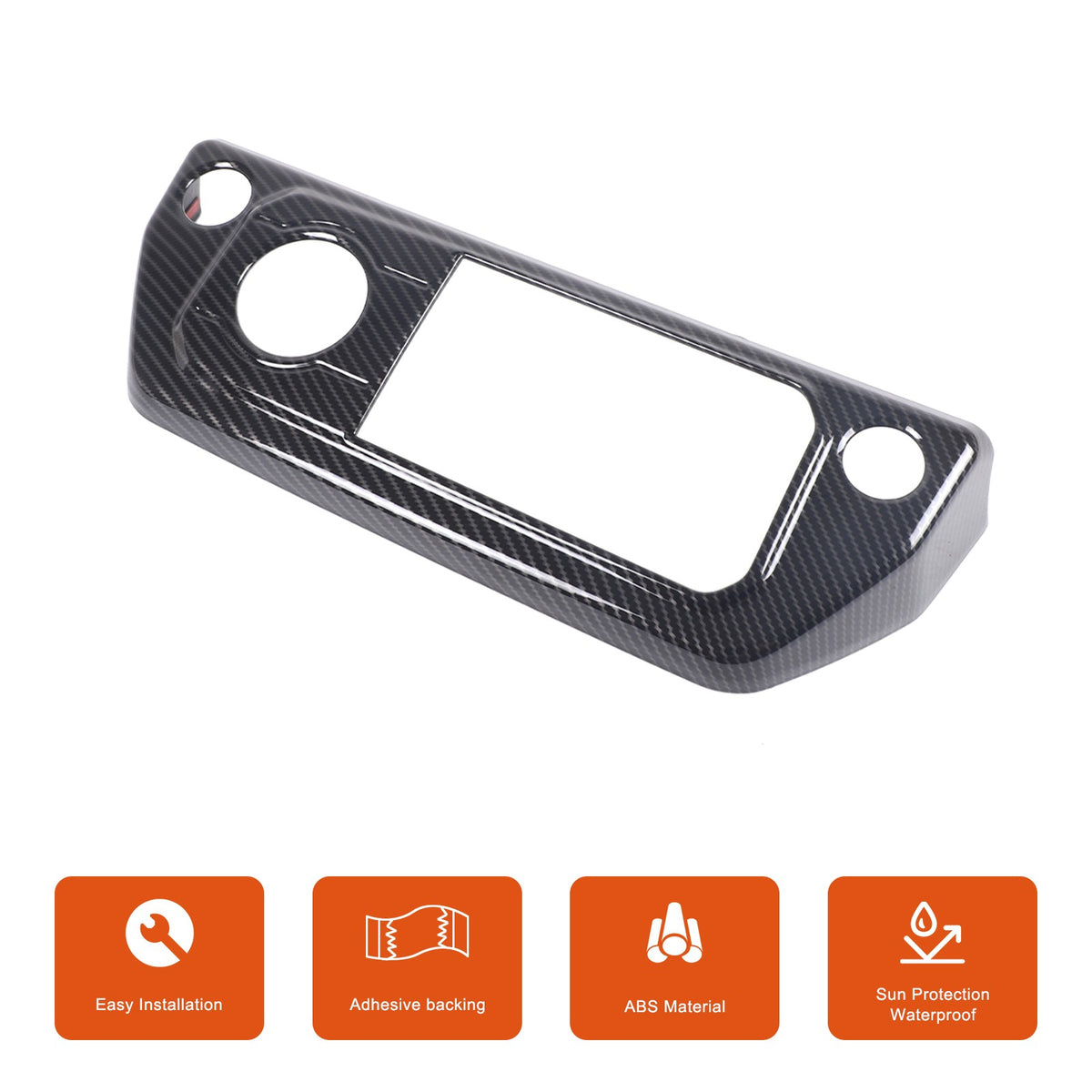 Carbon Fiber ABS Center Console Gear Shift Trim For Land Rover Defender L663 26+ 5