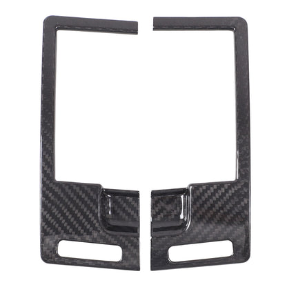 Real Carbon Fiber Center Console Air Vent Trim For Nissan 350Z Z33 2003-2006 6