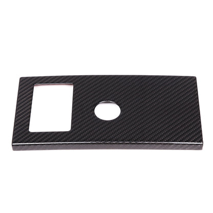 Matte Carbon Fiber enter Gear Shift Panel Trim For Range Rover Vogue 2023-24 5