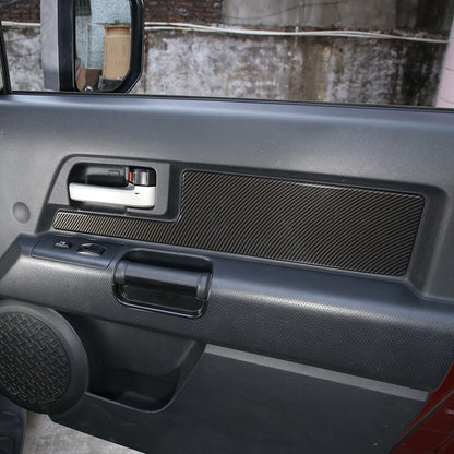 ABS Carbon Fiber Door panel strip cover trim For Toyota FJ Cruiser 2007-2021 US 5