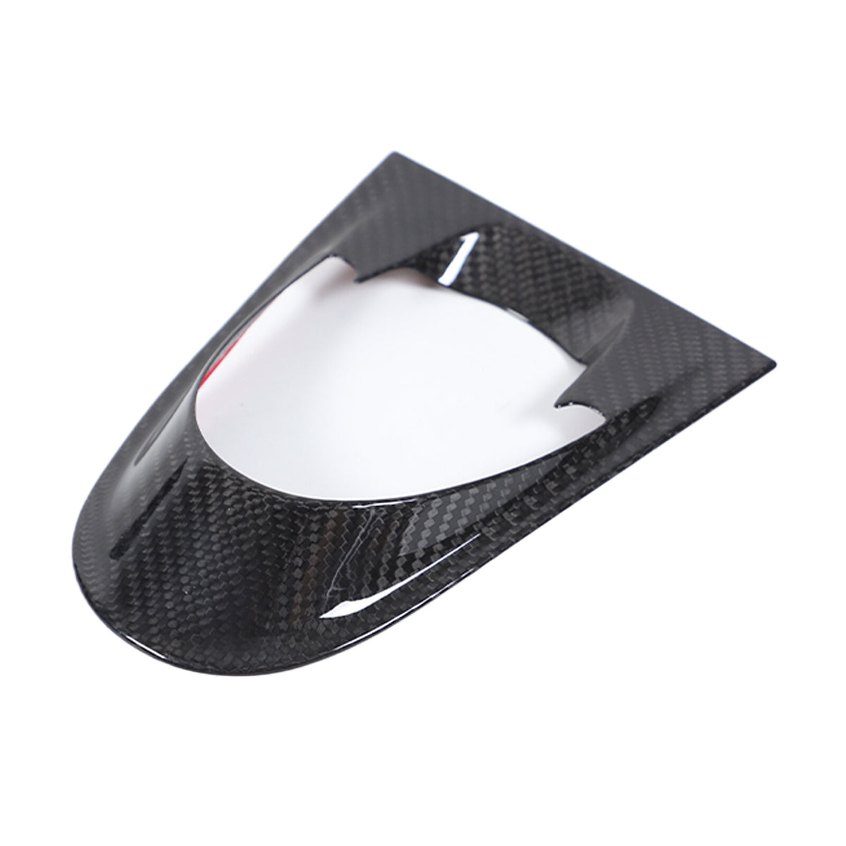 Real Carbon Fiber Dash Clock Base Trim Overlay For Porsche Panamera 971 17-23 US 14