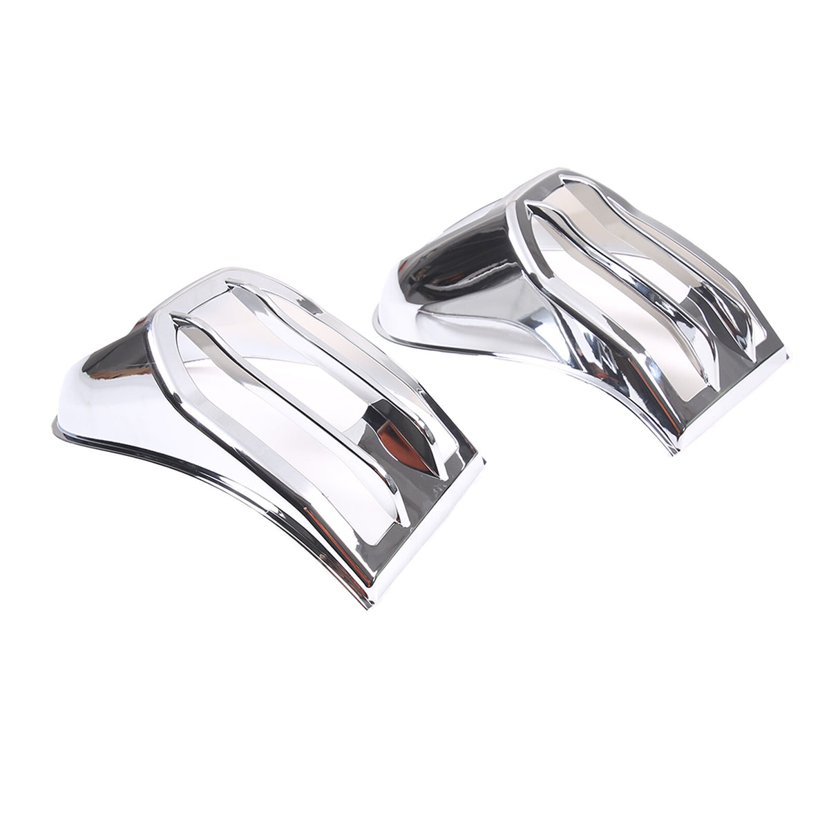 Chrome Silver Rear Tail Light Lamp Cover Trim For 2007-2014 Toyota FJ Cruiser 16
