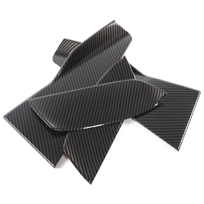 ABS Carbon Fiber Front Side Vent Fender Cover Trim For BMW 5 Series G60 i5 2024+ 17