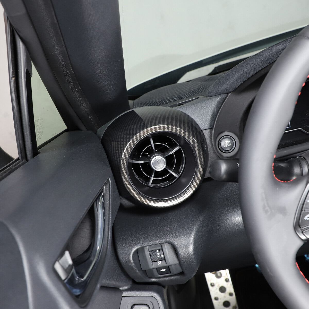 ABS Carbon Fiber Interior Center Console Trim Set For GR86/BRZ 2022-2024 US - Variants 11-15 27