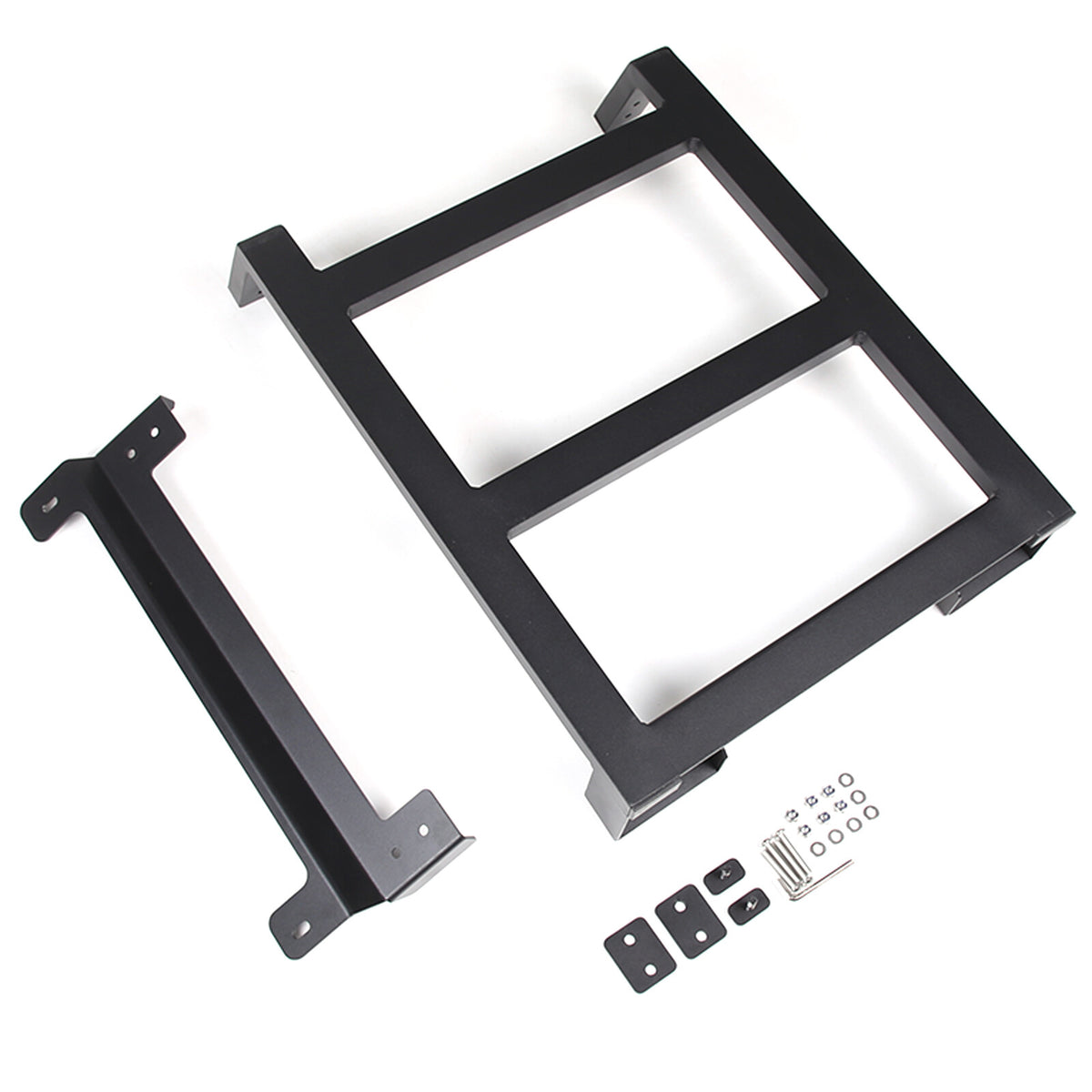 Alloy Rear Roof Climbing Ladder Rack Window Molle Panel For Hummer H2 2003-09 86