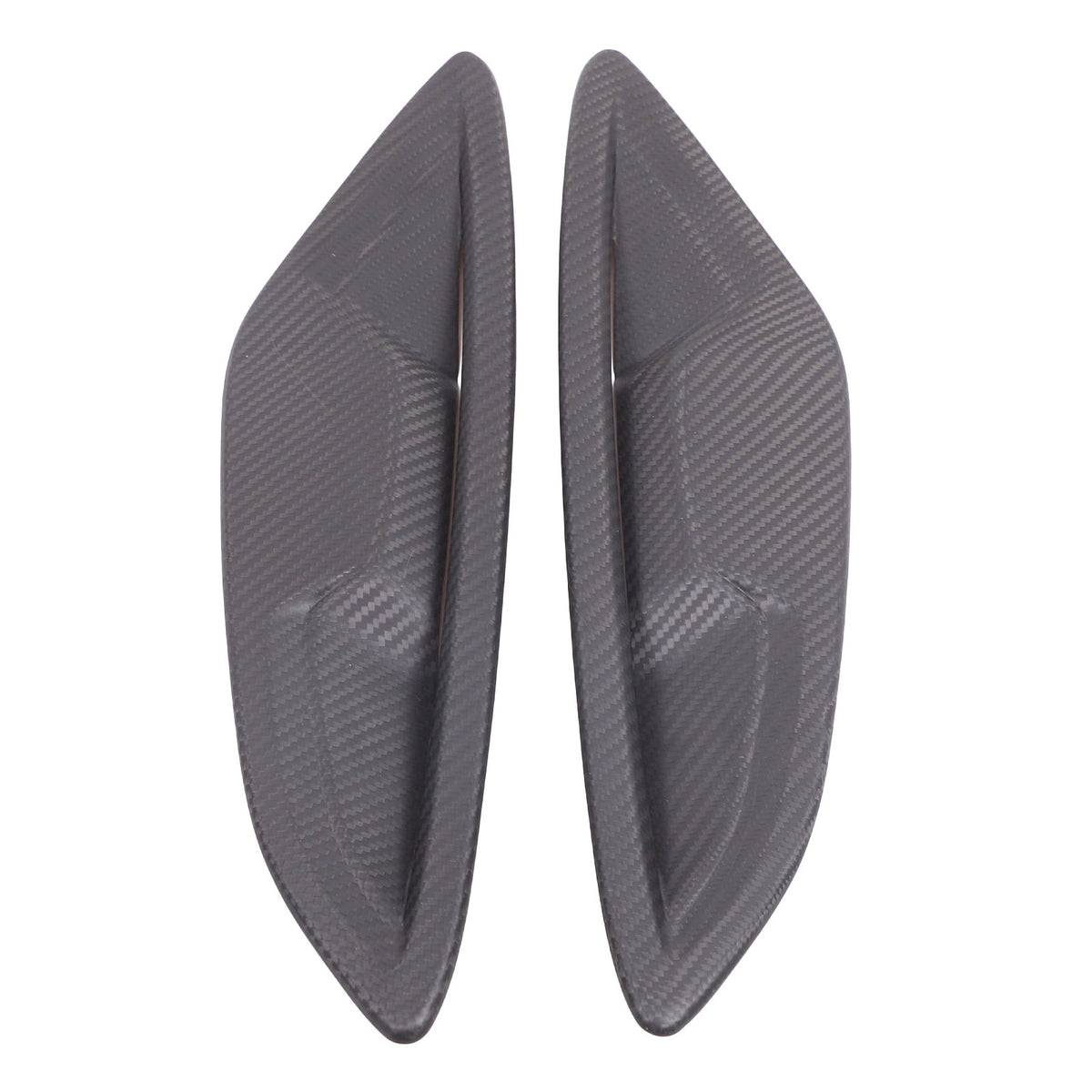 Matte Real Carbon Fiber Side Fender Trim For BMW 8 Series G14 G15 2019-2023 7