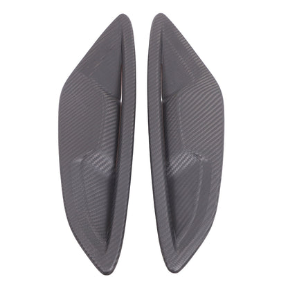 Matte Real Carbon Fiber Side Fender Trim For BMW 8 Series G14 G15 2019-2023 7
