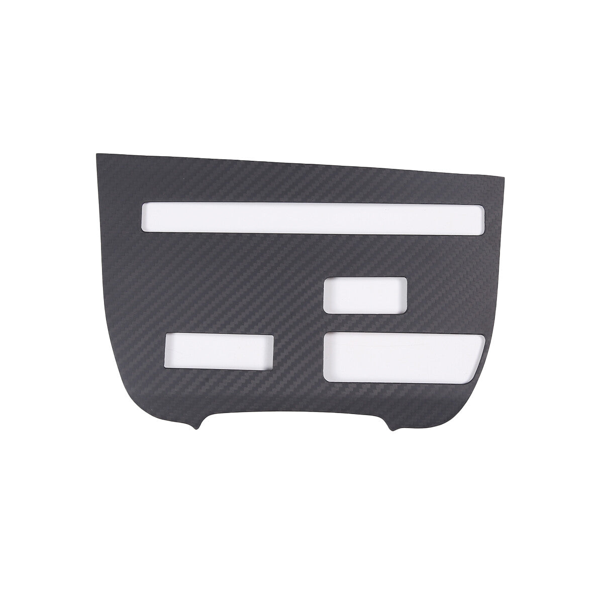 Matte Carbon Fiber Center Console CD Panel Frame TrimFor Nissan GTR R35 2008-16 9