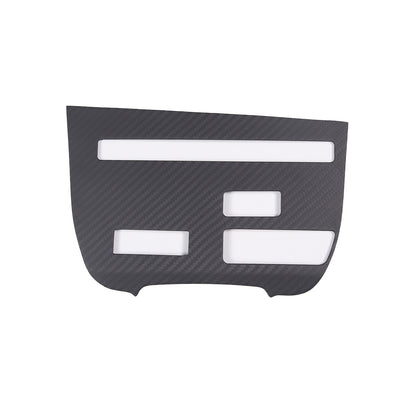 Matte Carbon Fiber Center Console CD Panel Frame TrimFor Nissan GTR R35 2008-16 9
