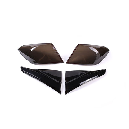 Smoked Blackout Tail Light Lamp Cover Overlay Trim For Honda Civic Sedan 2022+ 12