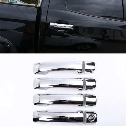 Chrome Side Door Handle Rearview Mirror Cover Trim For Toyota Tundra 2007-2021 3