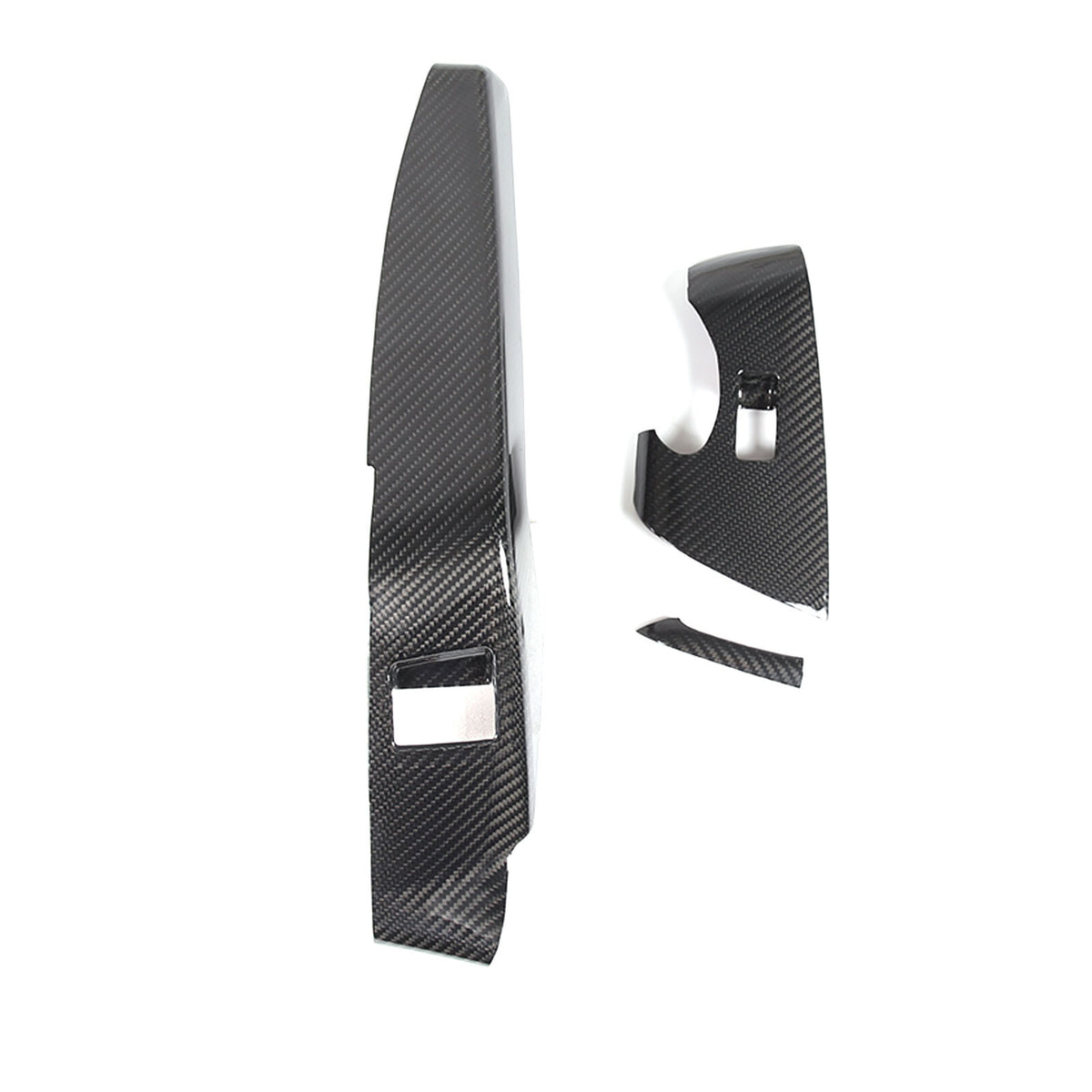 Real Carbon Fiber Interior Dashboard Trim Cover Decor Kit For Corvette C7 14-19 17
