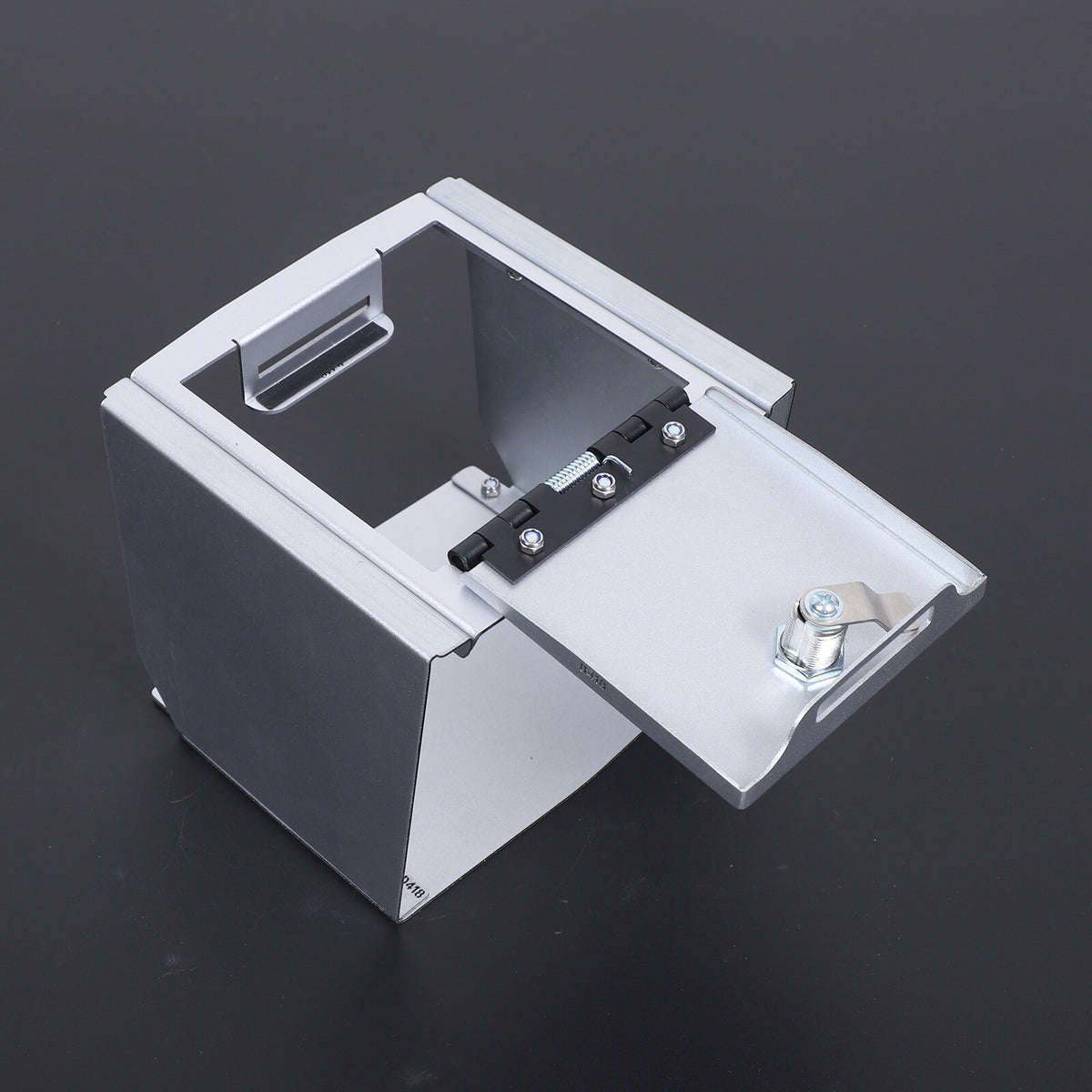 Silver Center Console Armrest Safe Storage Lock Box TRAY For Ford Maverick 22-25 3