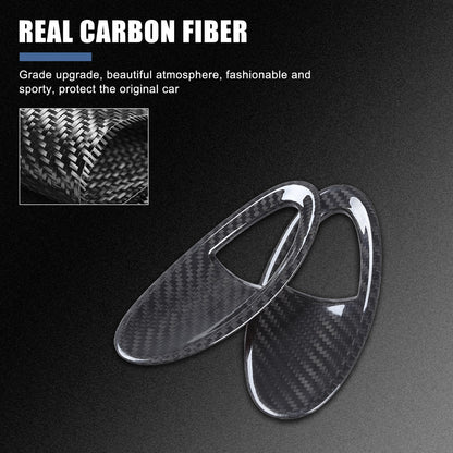 Real Carbon Fiber Side Air Vent Cover Trim For Nissan 350Z Z33 2003-2006 3