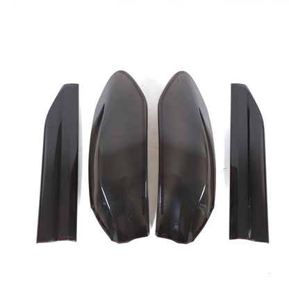 Smoked Rear Tail Light Guard Decor Cover Trim Bezels For BMW X6 G06 2020-2026 5