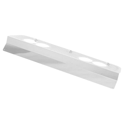 Honeycomb Stainless Steel Exhaust Heat Shield Guard Trim For Corvette C6 2005-13 24