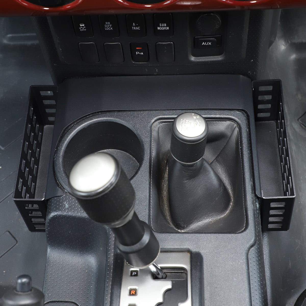 Interior Gear Shift Side Storage Box Two Baskets For Toyota FJ Cruiser 07-21 US 8