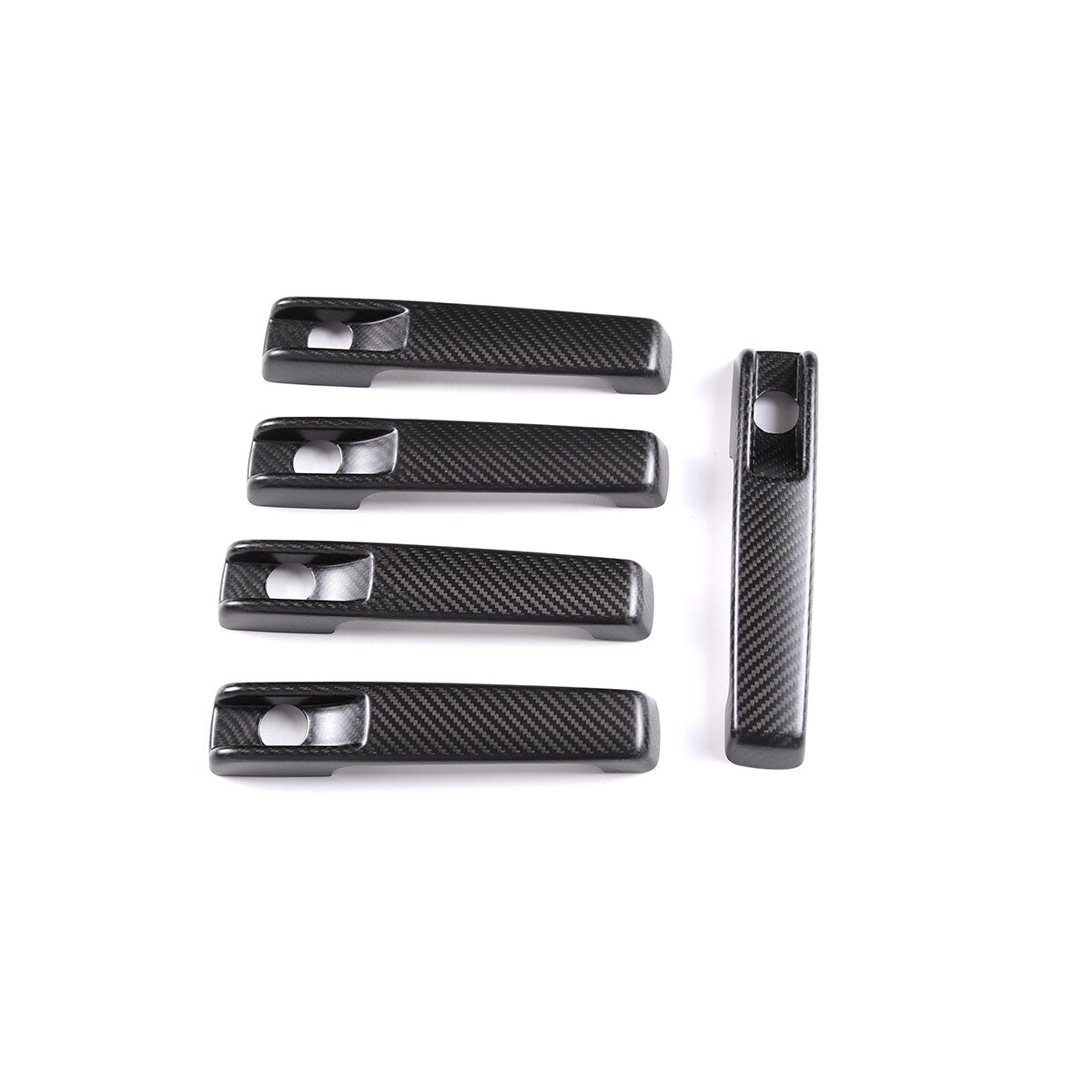 Carbon Fiber Exterior Door Handle Trim For Mercedes-Benz W463 G-Class 19-22 5