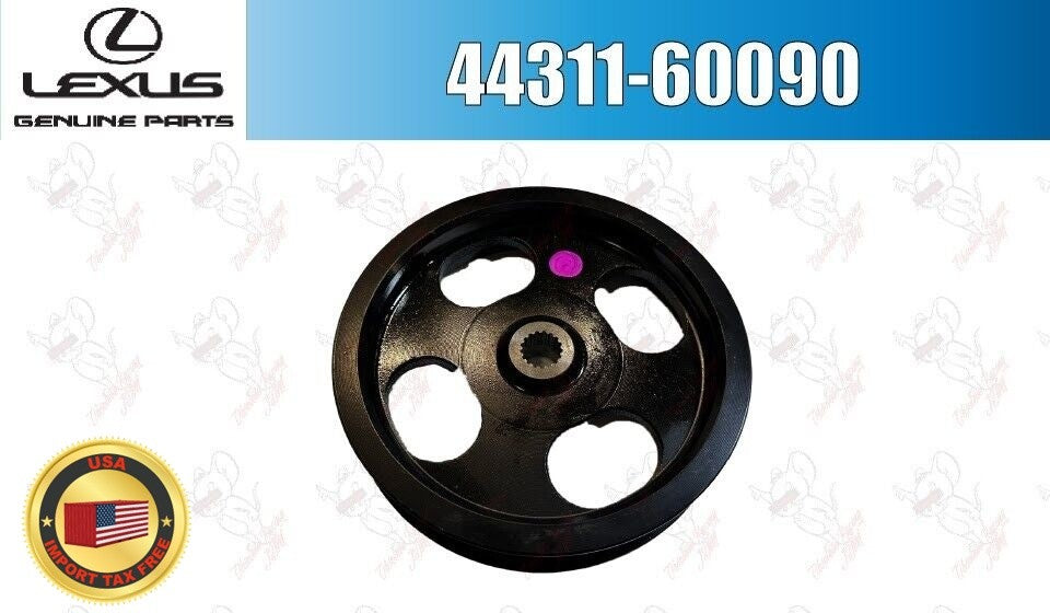 Lexus OEM Factory Power Steering Pump Pulley 2003-2009 GX470 44311-60090 1